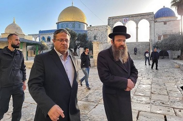 Menteri Ekstrimis Sayap Kanan Israel Kunjungi Kompleks Masjid Al-Aqsa